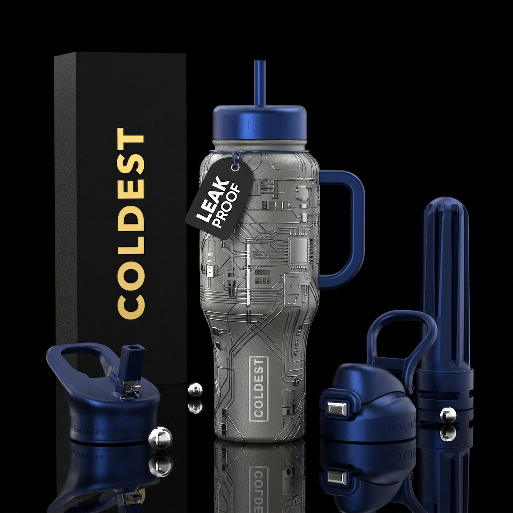 network, wiring, water bottle design