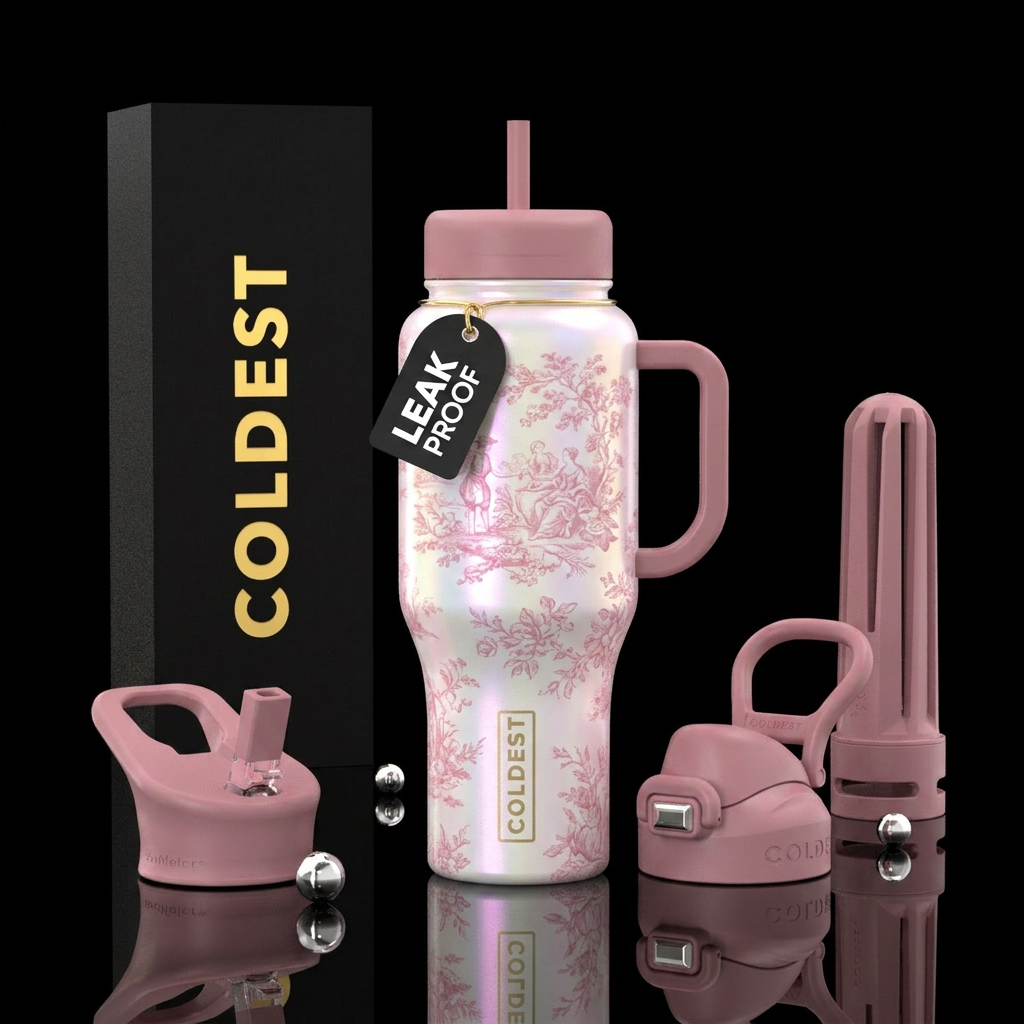 Toile water bottle design