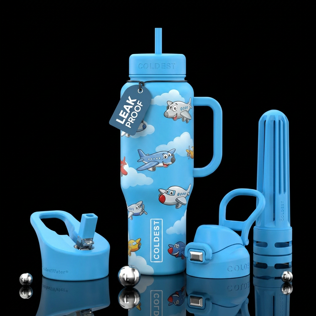 Planes water bottle design