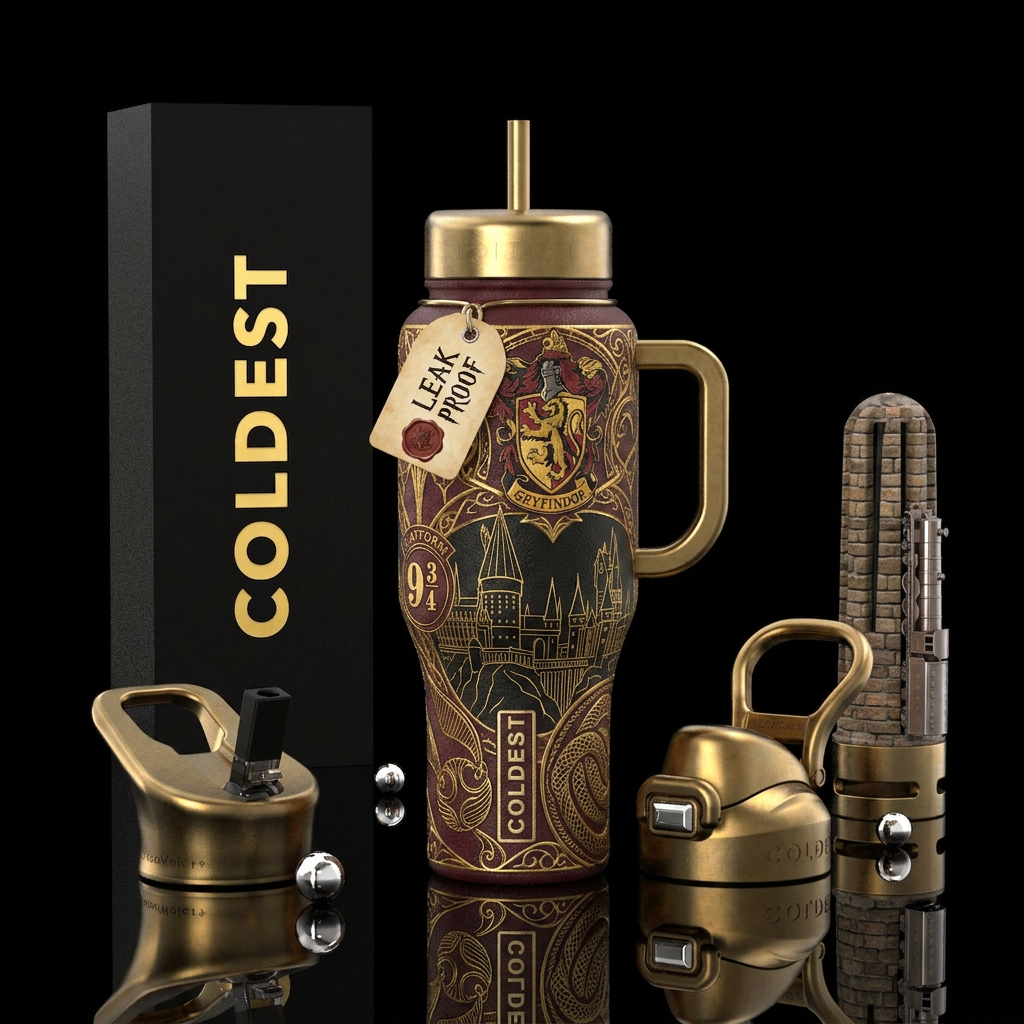Harry potter water bottle design