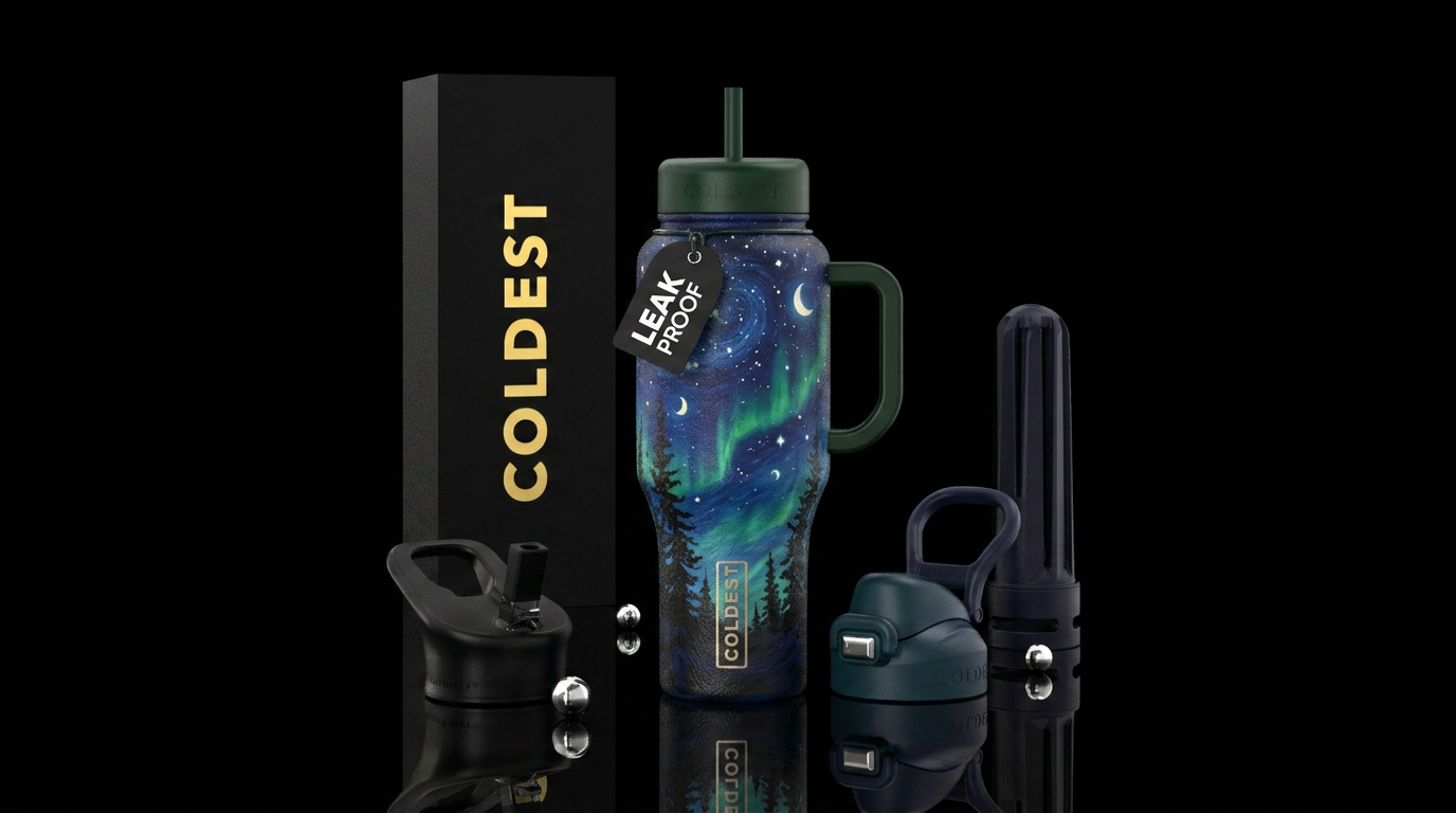 Woodland Wonder water bottle design