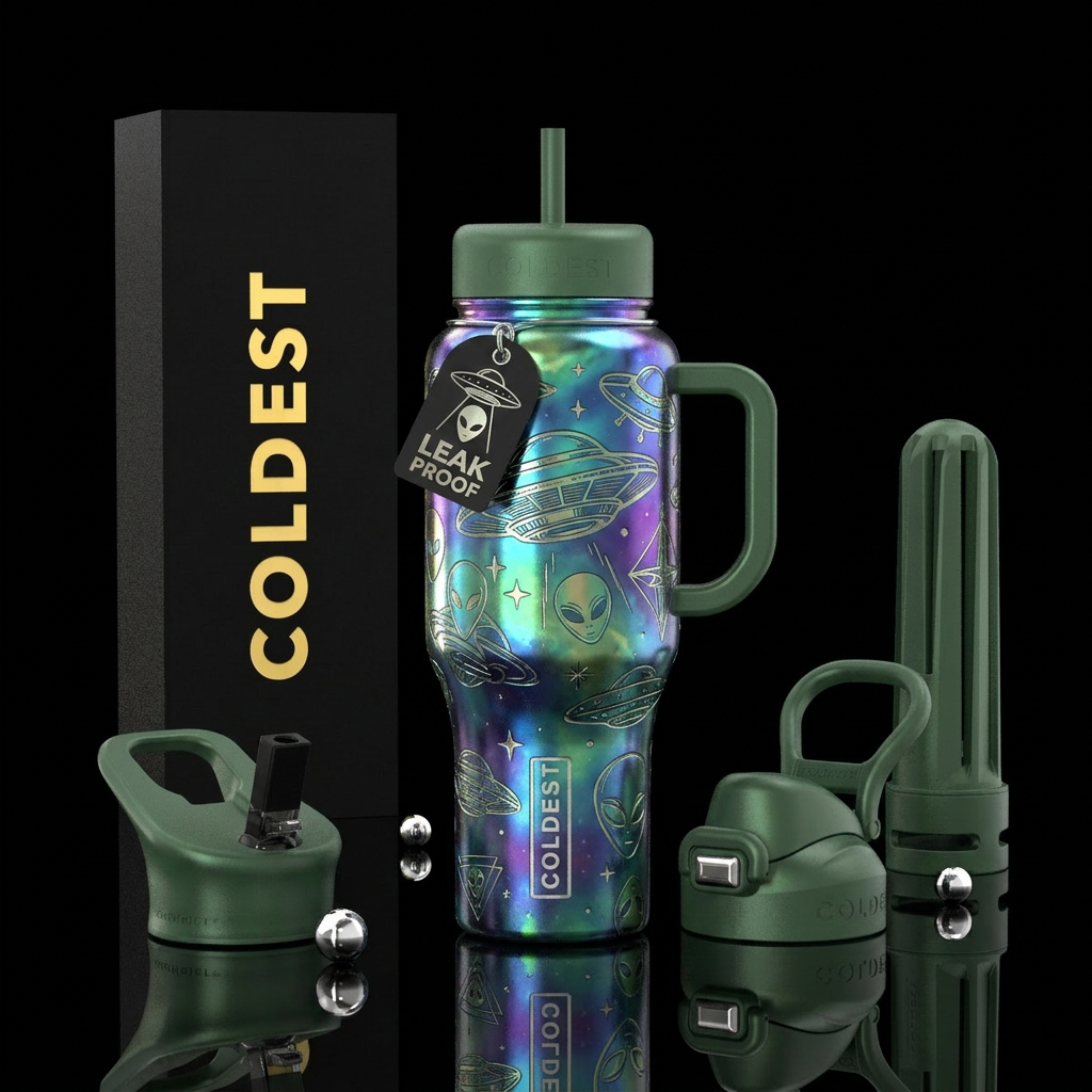 Rated E.T. 51 water bottle design