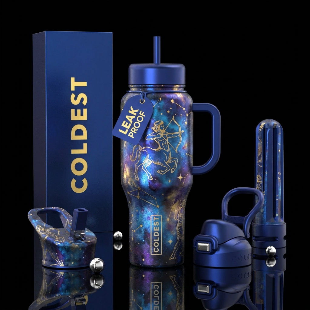 The Archer water bottle design