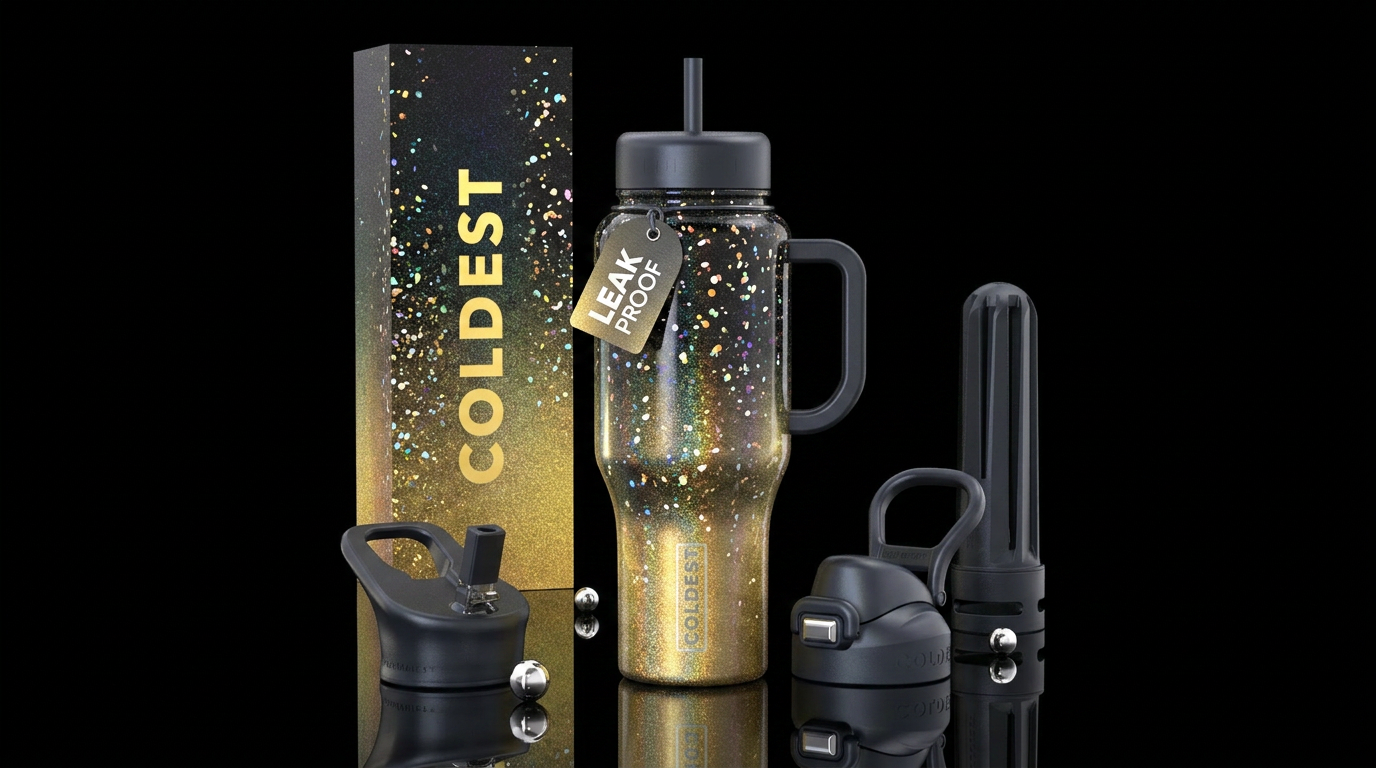 Soirée water bottle design