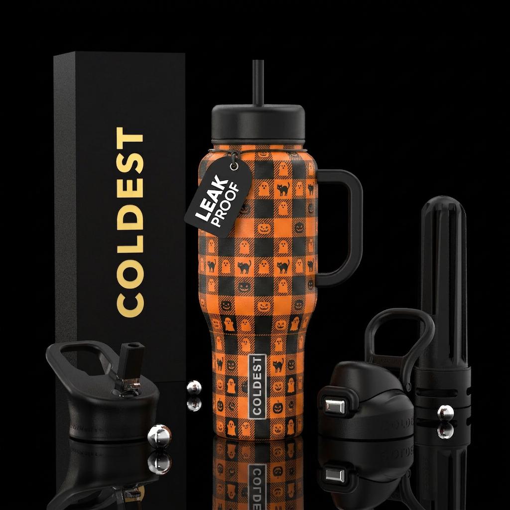 Halloween? Check! water bottle design