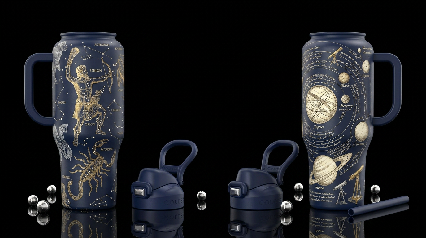 I want this bottle to feel like the most beautiful... water bottle design