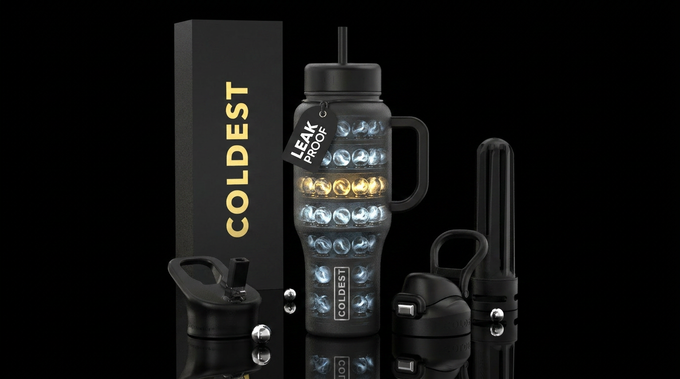 I want a deep midnight black bottle  that in dayli... water bottle design