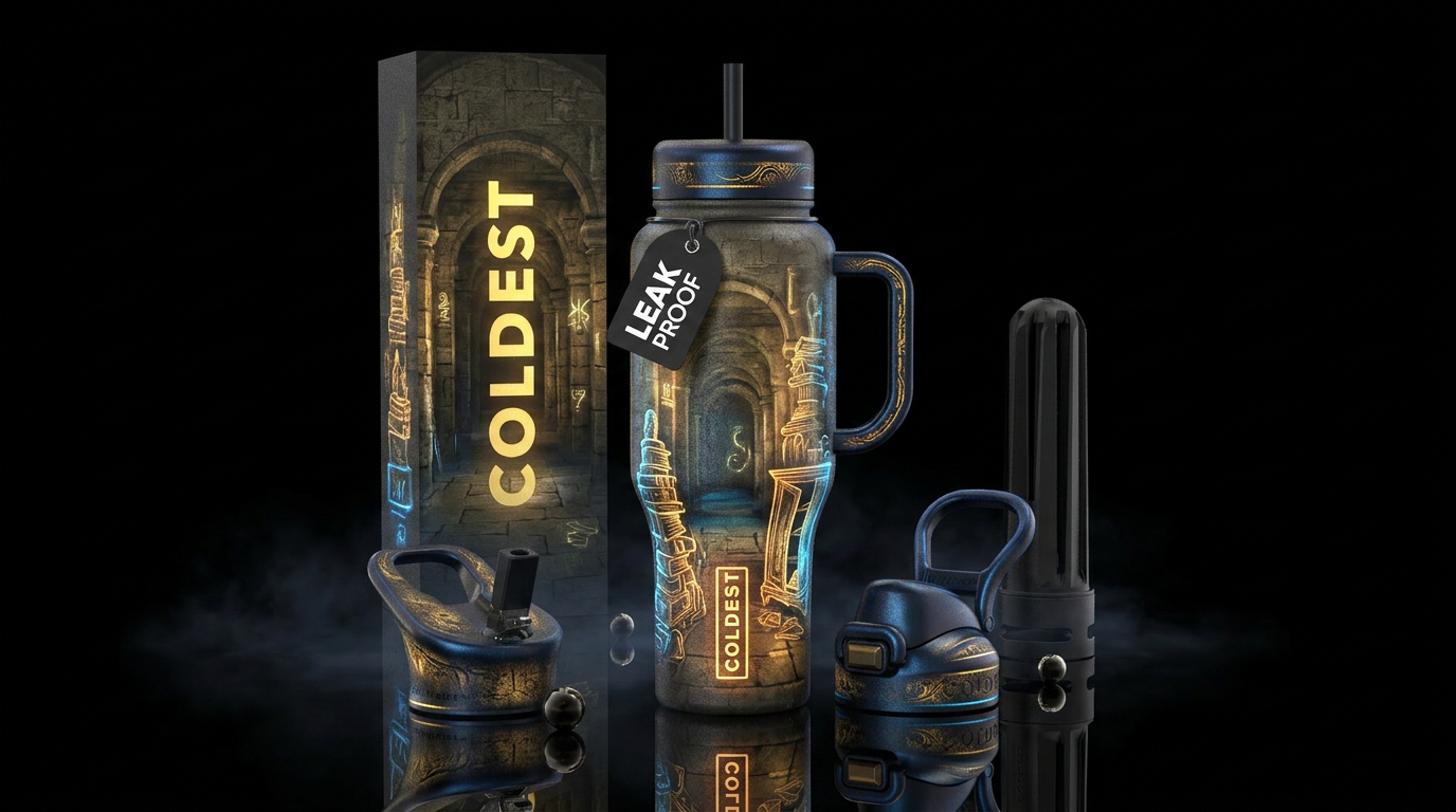 I want a deep midnight black bottle  that in dayli... water bottle design