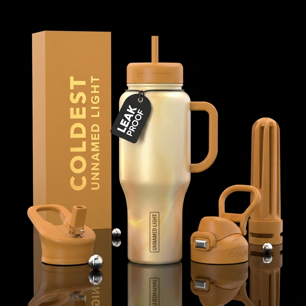 I want a warm ivory bottle dedicated  entirely to ... water bottle design