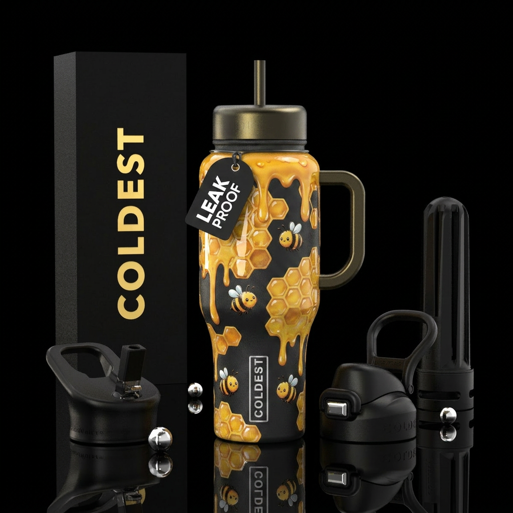 The Honeycomb water bottle design