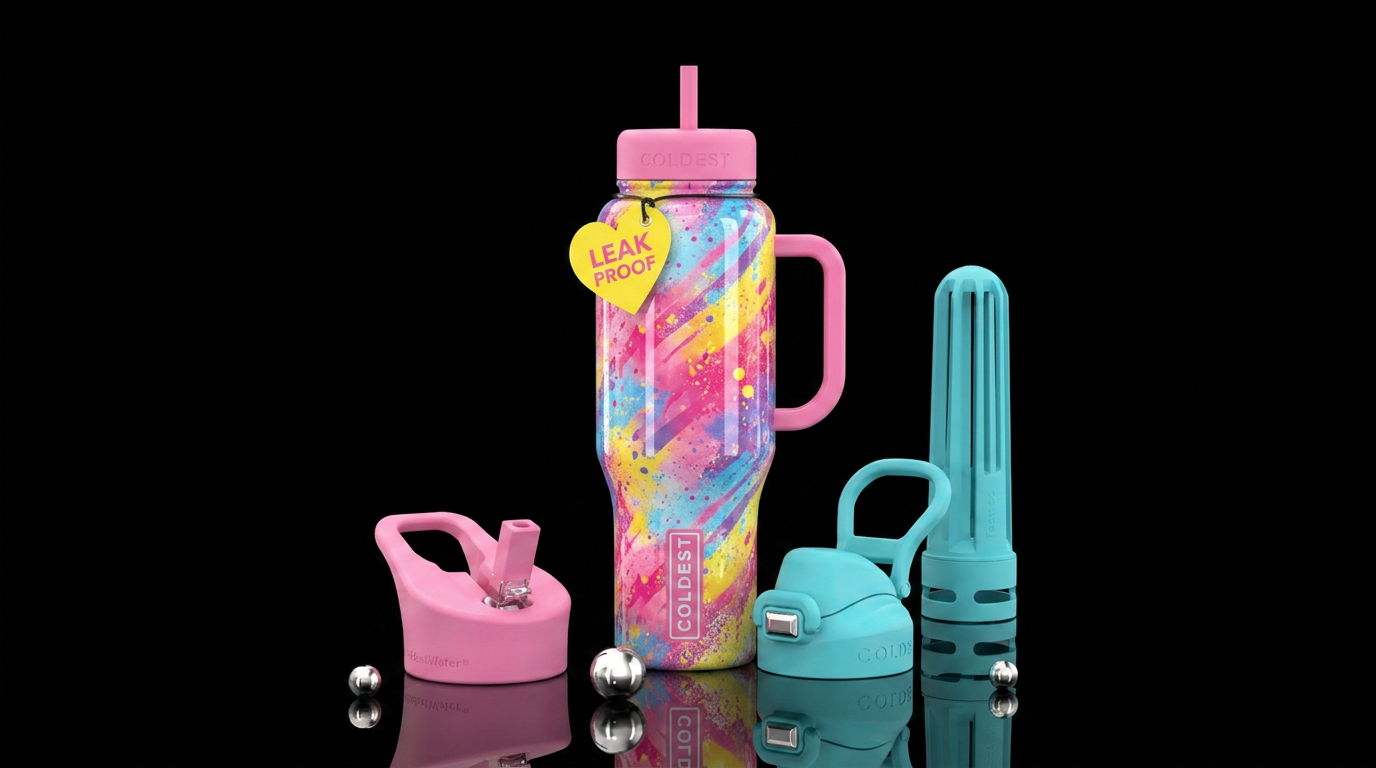 Sweetheart water bottle design