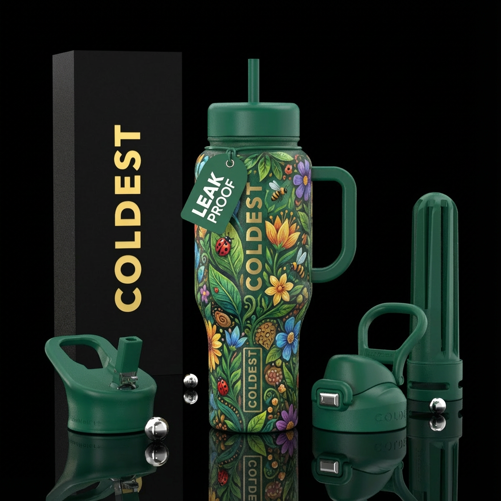 Garden Life water bottle design