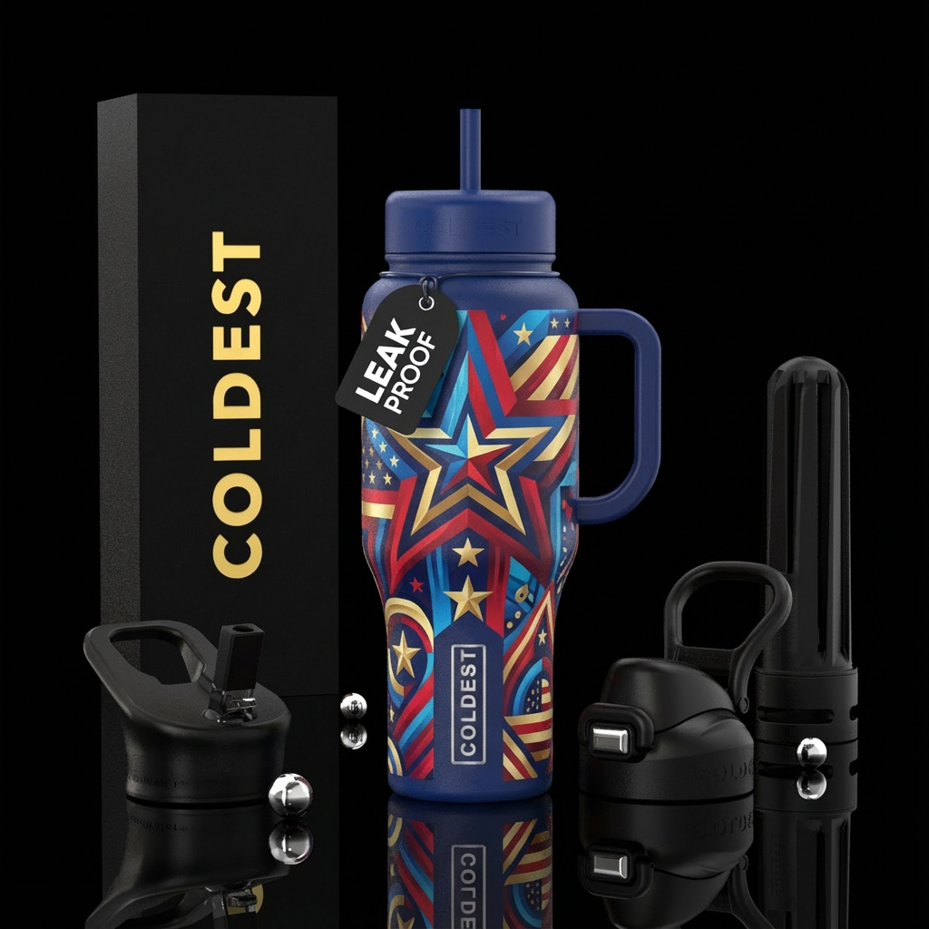 Veterans Day water bottle design