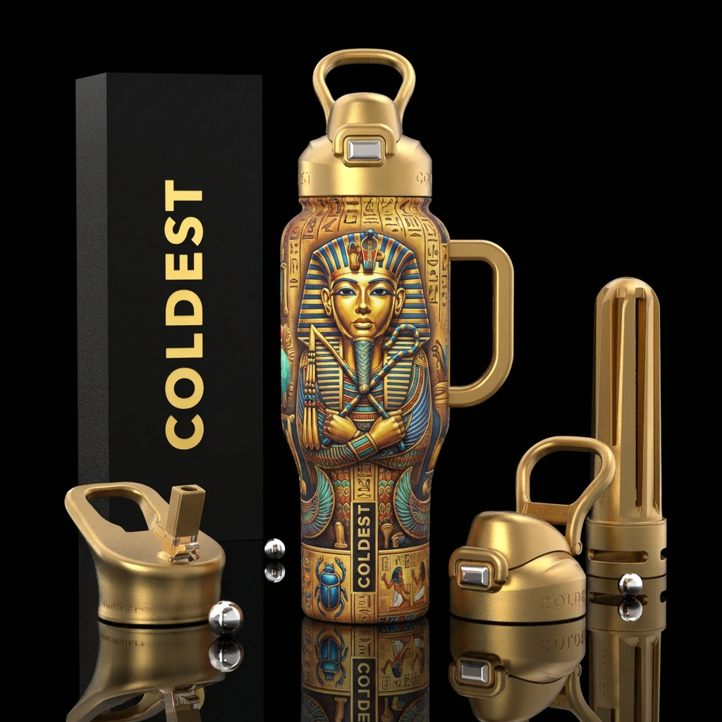 Tut Tut water bottle design