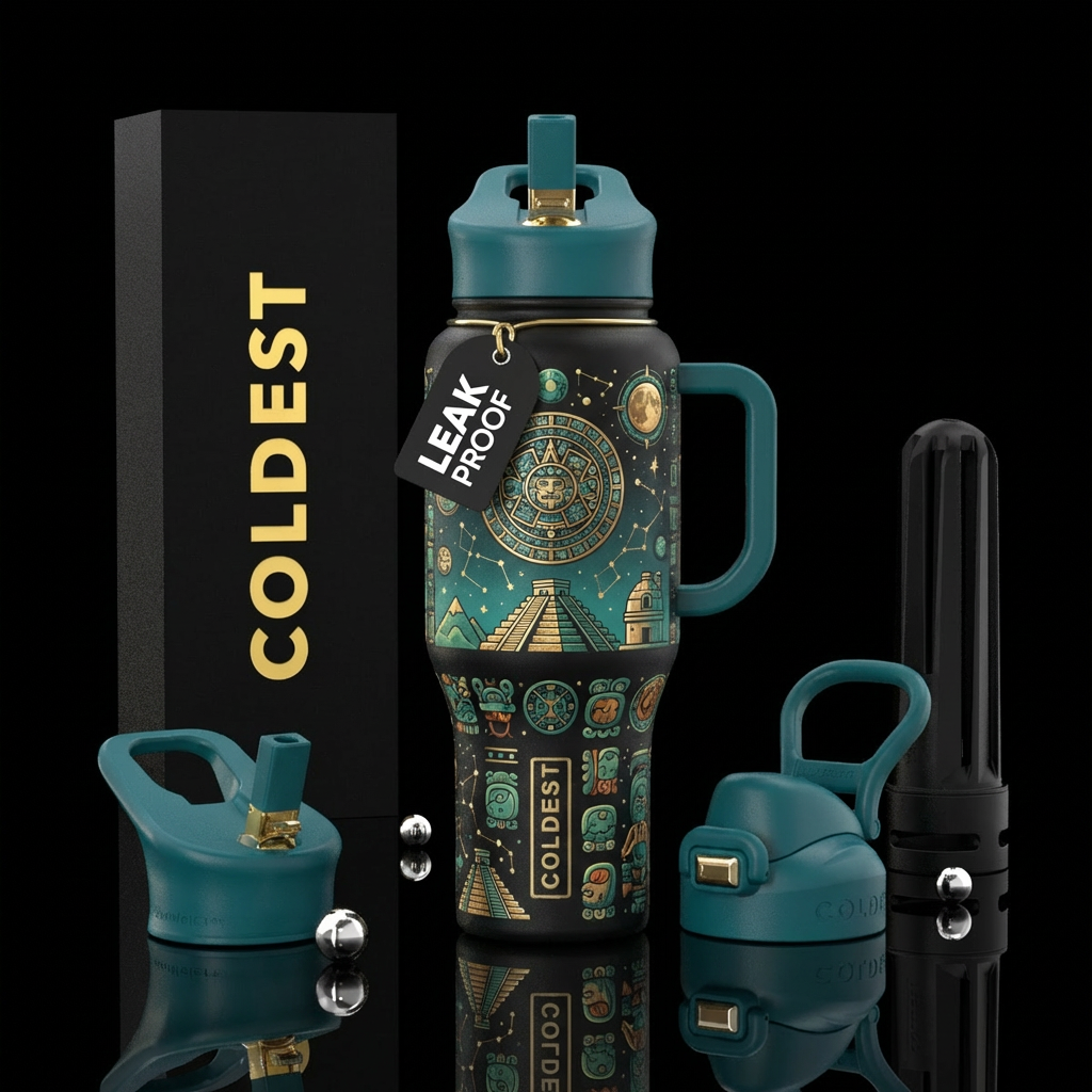 Maya water bottle design