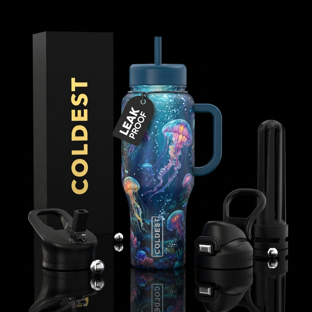 Home in the Deep water bottle design