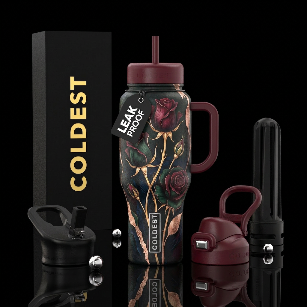 Thorns water bottle design