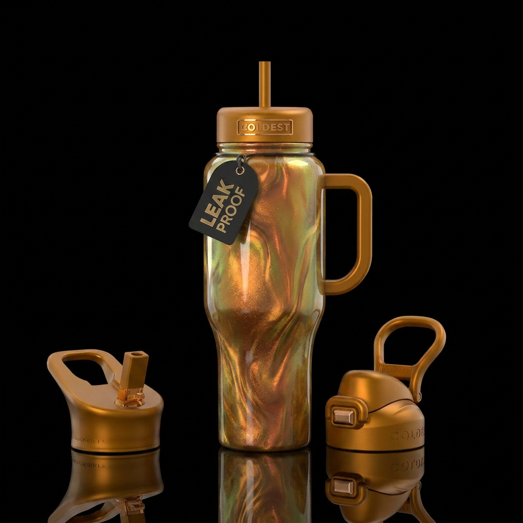 No words, liquid, shiny, scenery, majestic, realis... water bottle design