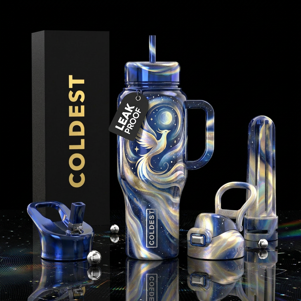 Bird, Don’t add Coldest to the bottle twice, Shiny... water bottle design