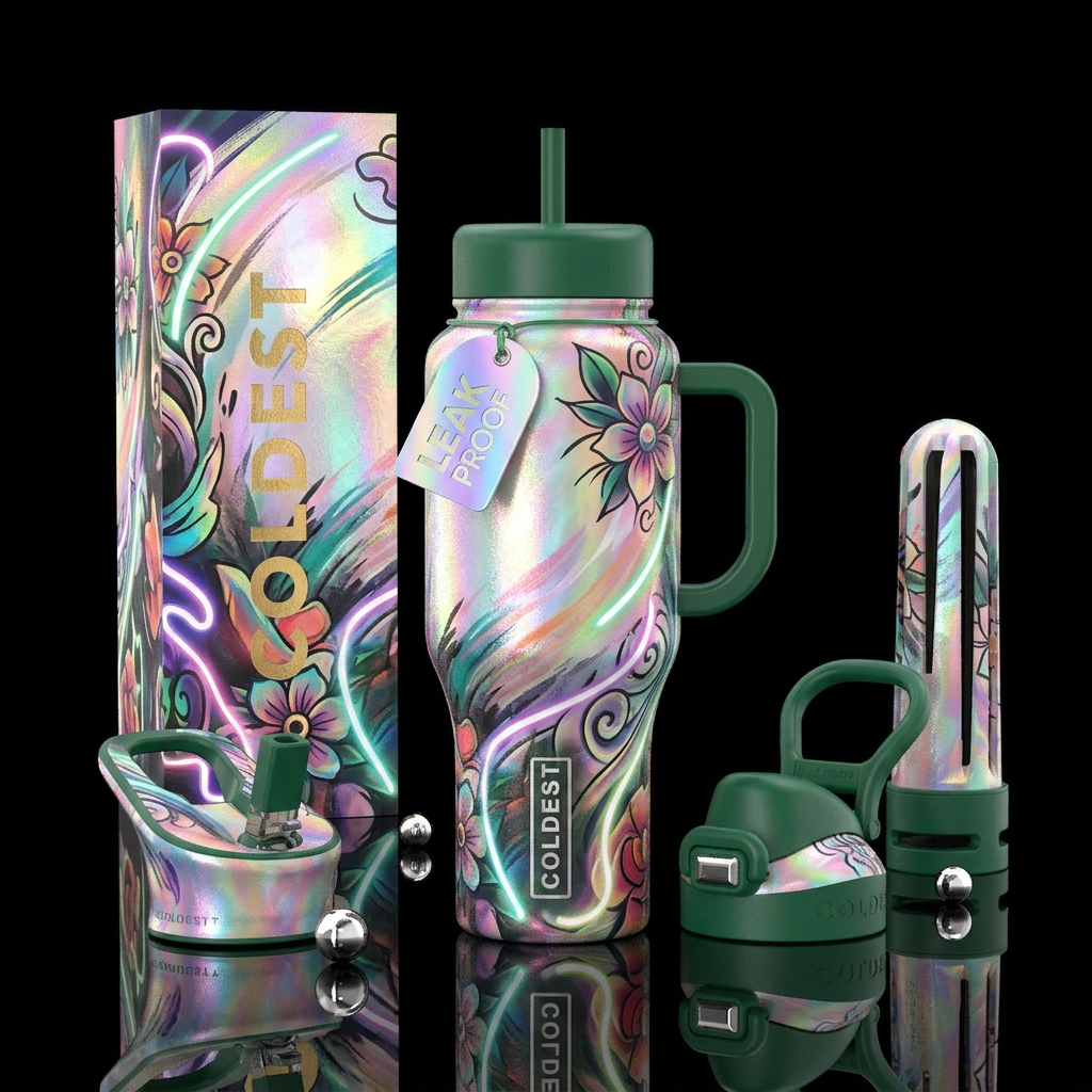 All the love you can withstand, healer, bliss, mag... water bottle design