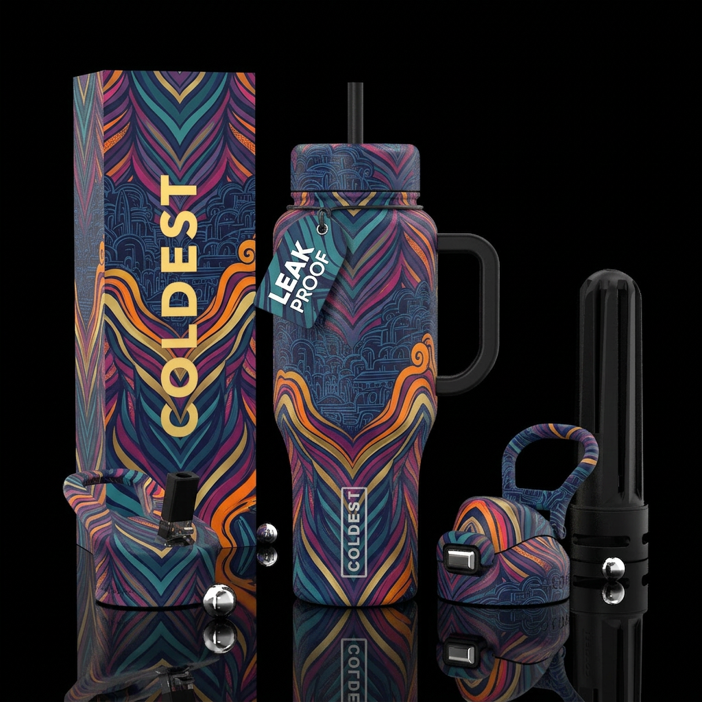Moo water bottle design