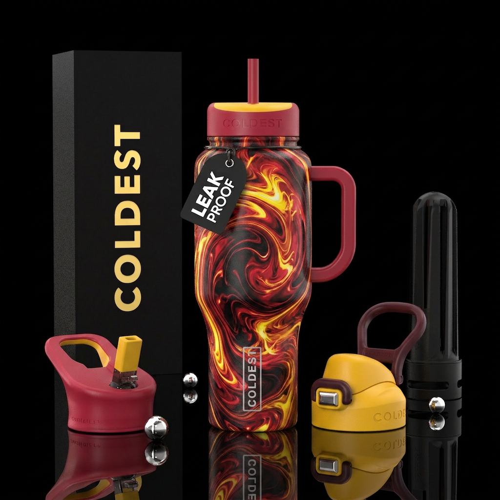 Hidden Dragon water bottle design