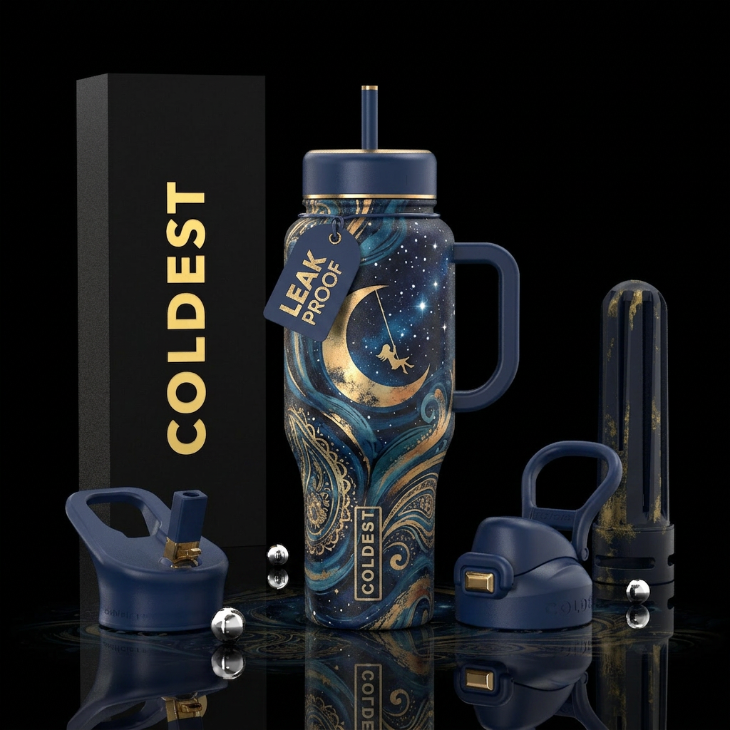Starlight, Starbright water bottle design