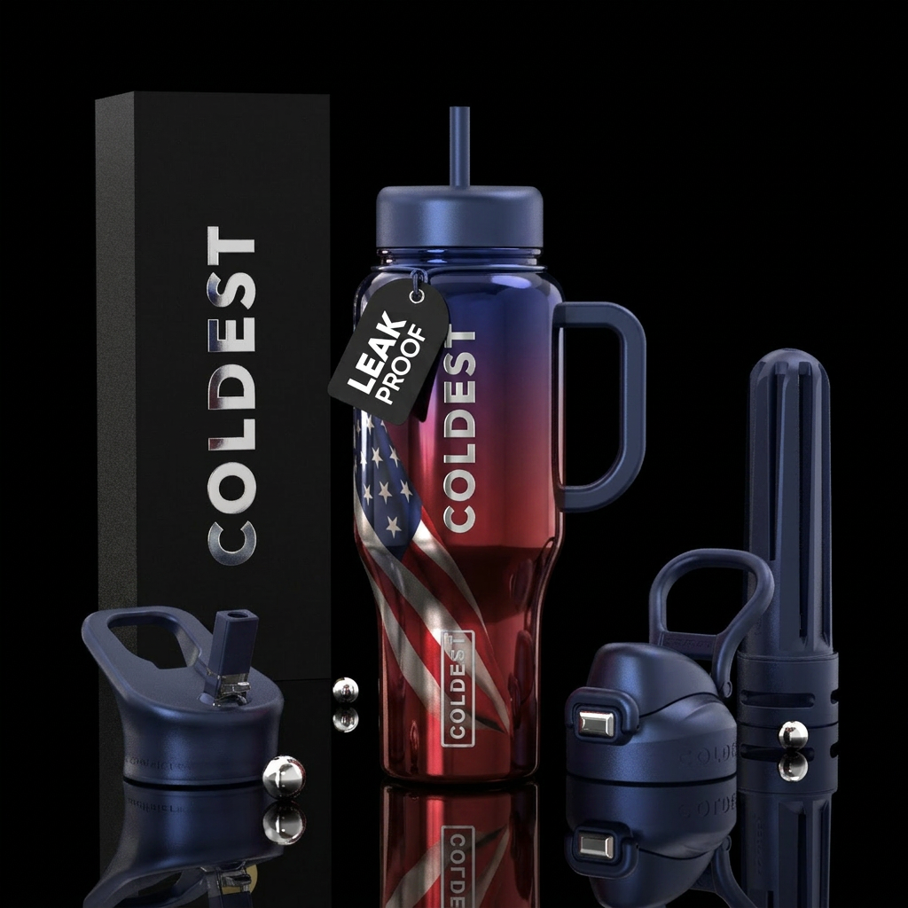 In Memorian water bottle design