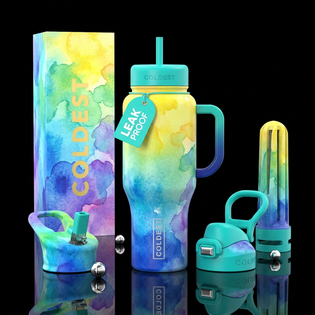 Happy water bottle design