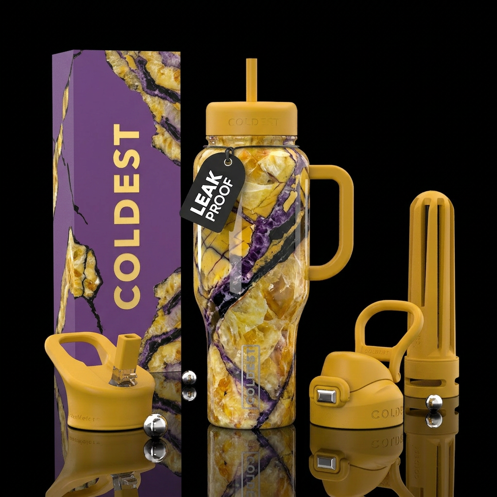 Yellowstone water bottle design