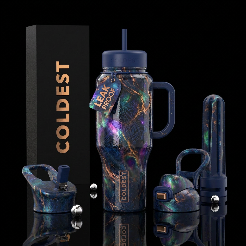 Melancholy water bottle design