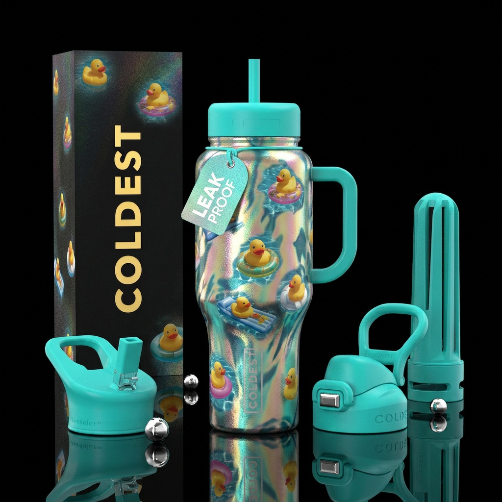 It’s too hot! water bottle design
