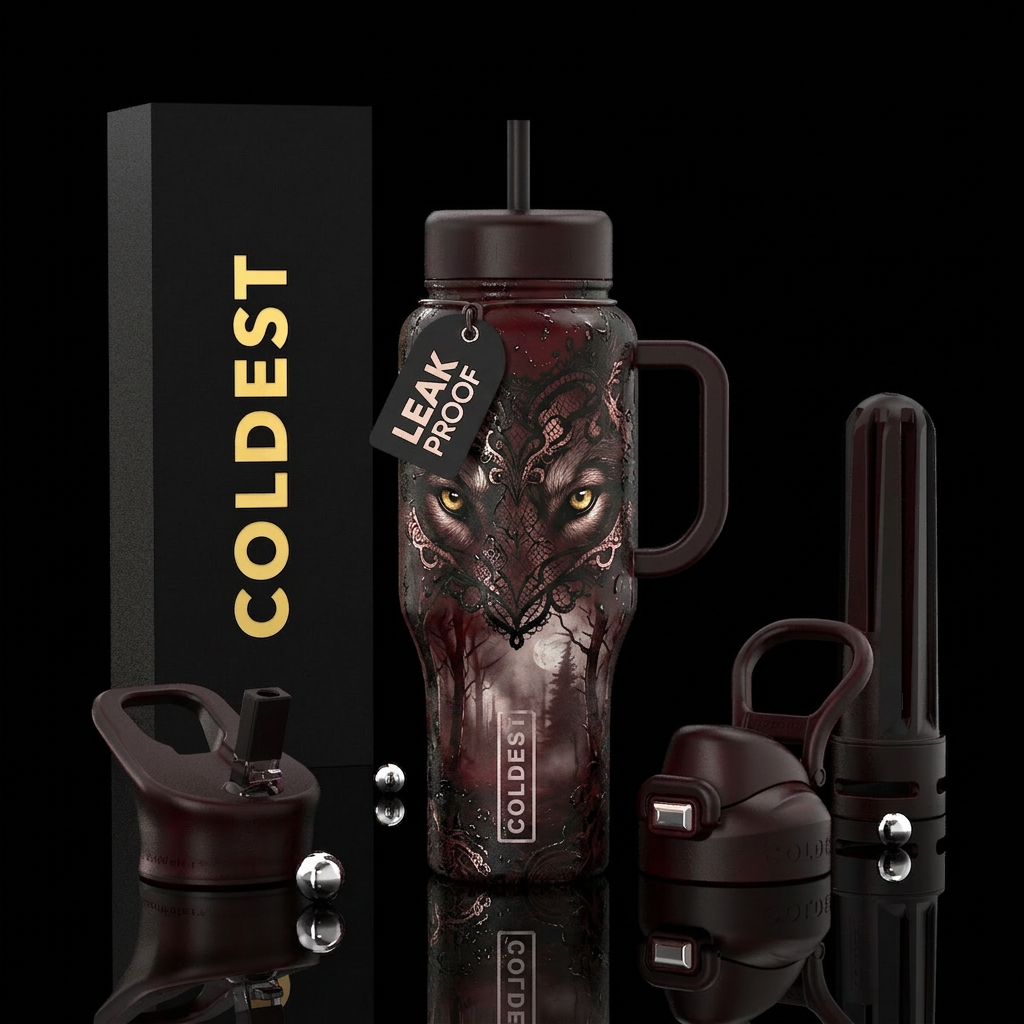 Watchful water bottle design