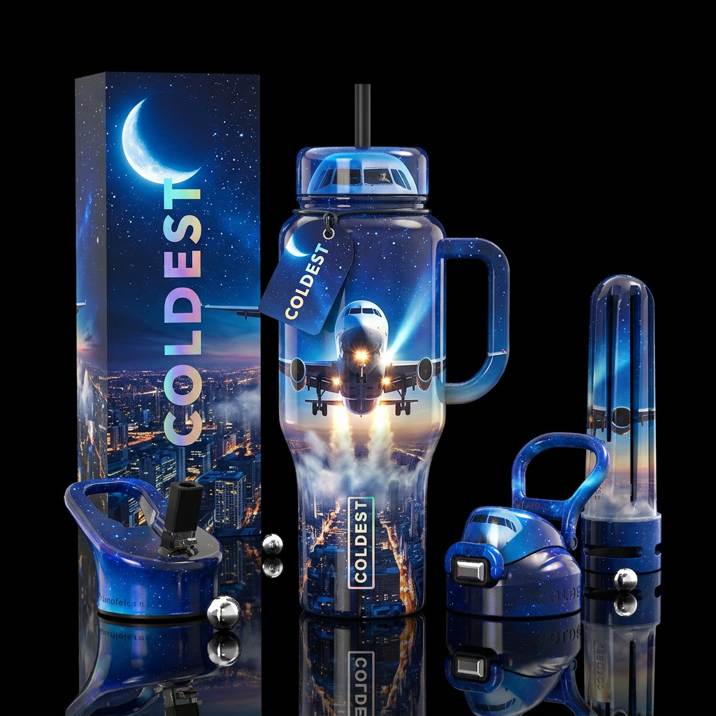 Gotta Get Away? water bottle design