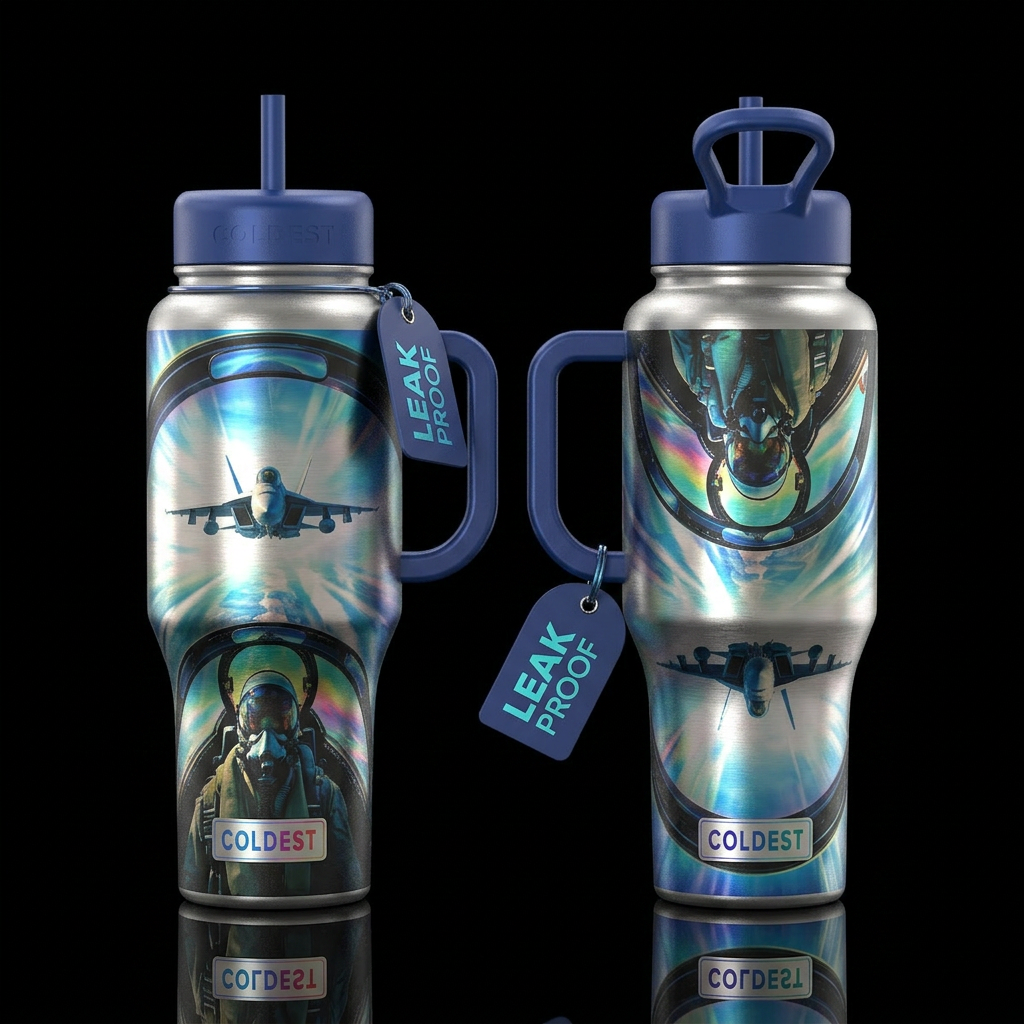 How’s the View? water bottle design