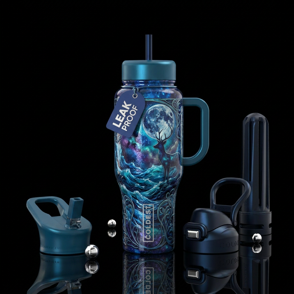 Oh Deer water bottle design