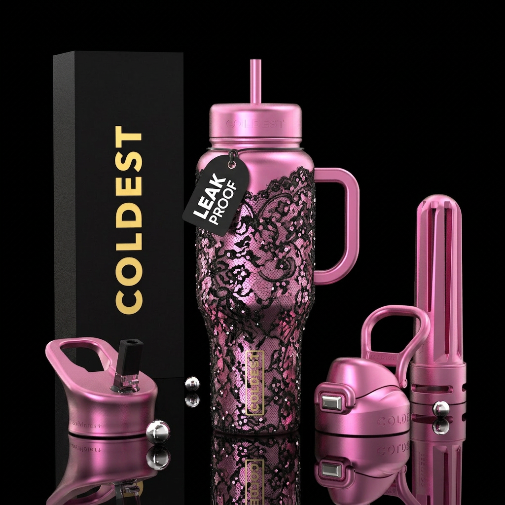 Tre Elegante’ water bottle design