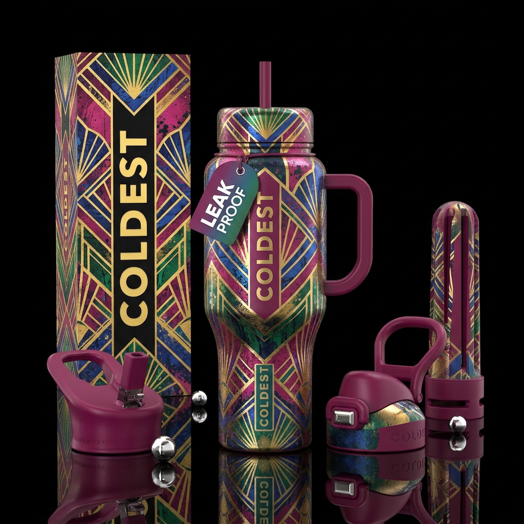 My Deco Art water bottle design