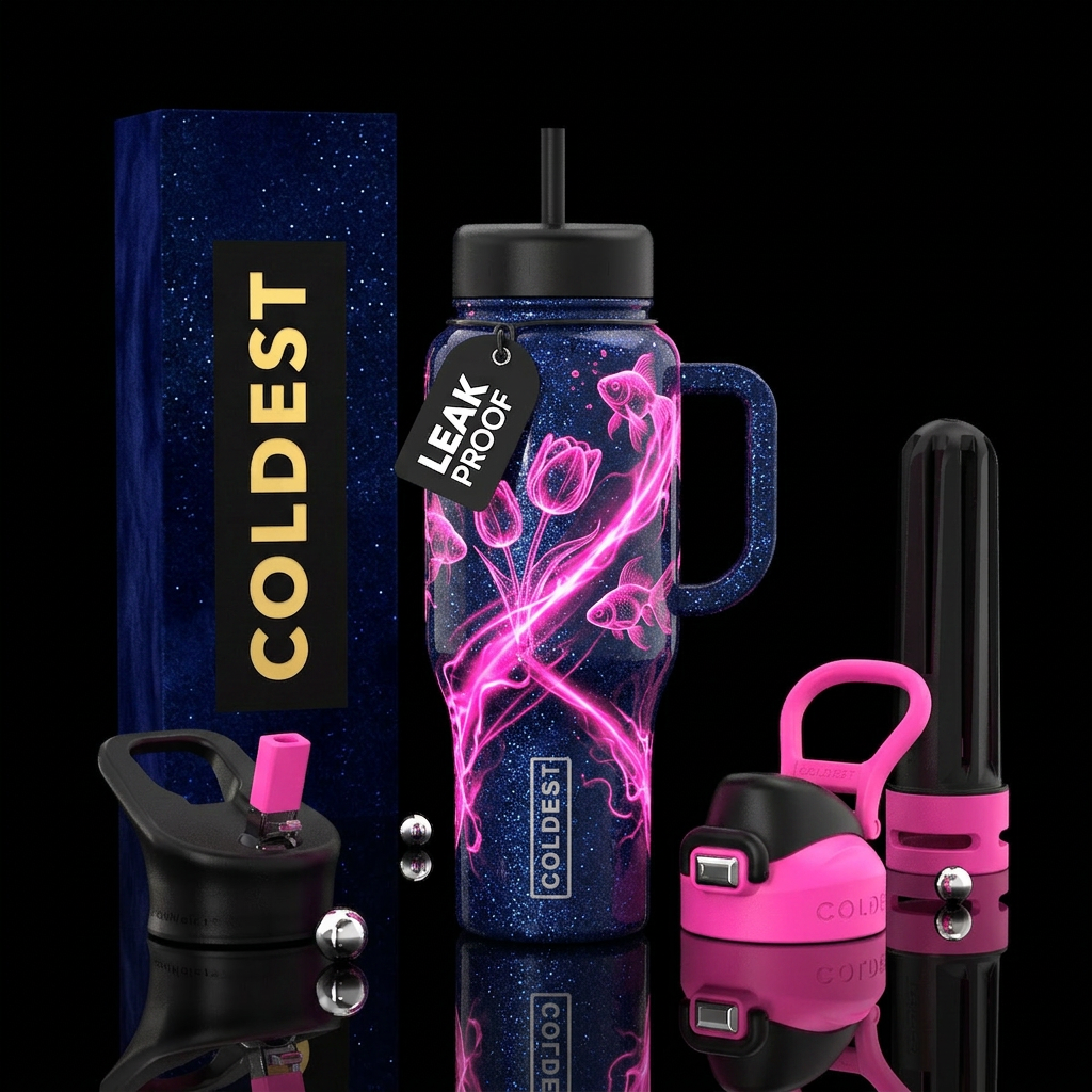 Pinky water bottle design
