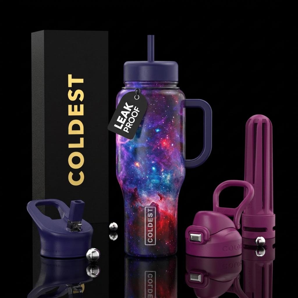 Nebula water bottle design