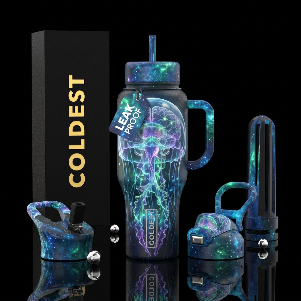 Globe Octo water bottle design