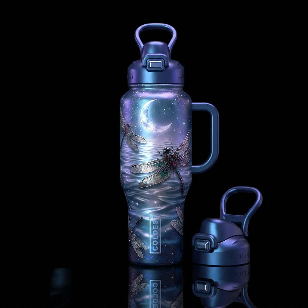 Goodnight Moon water bottle design