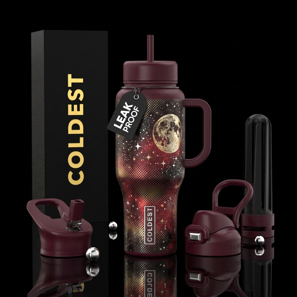 Moony water bottle design