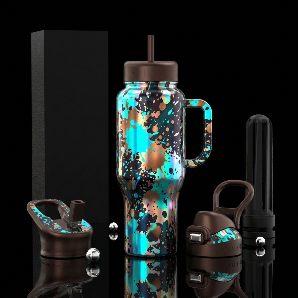 Hipnotic water bottle design