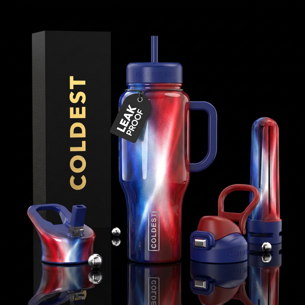 USA water bottle design