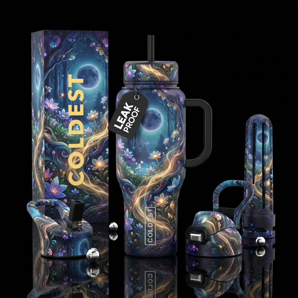 Love one another water bottle design