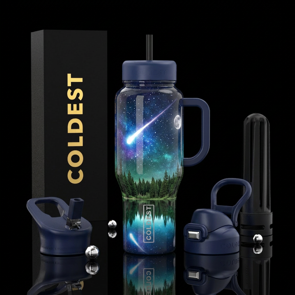 They’re here water bottle design