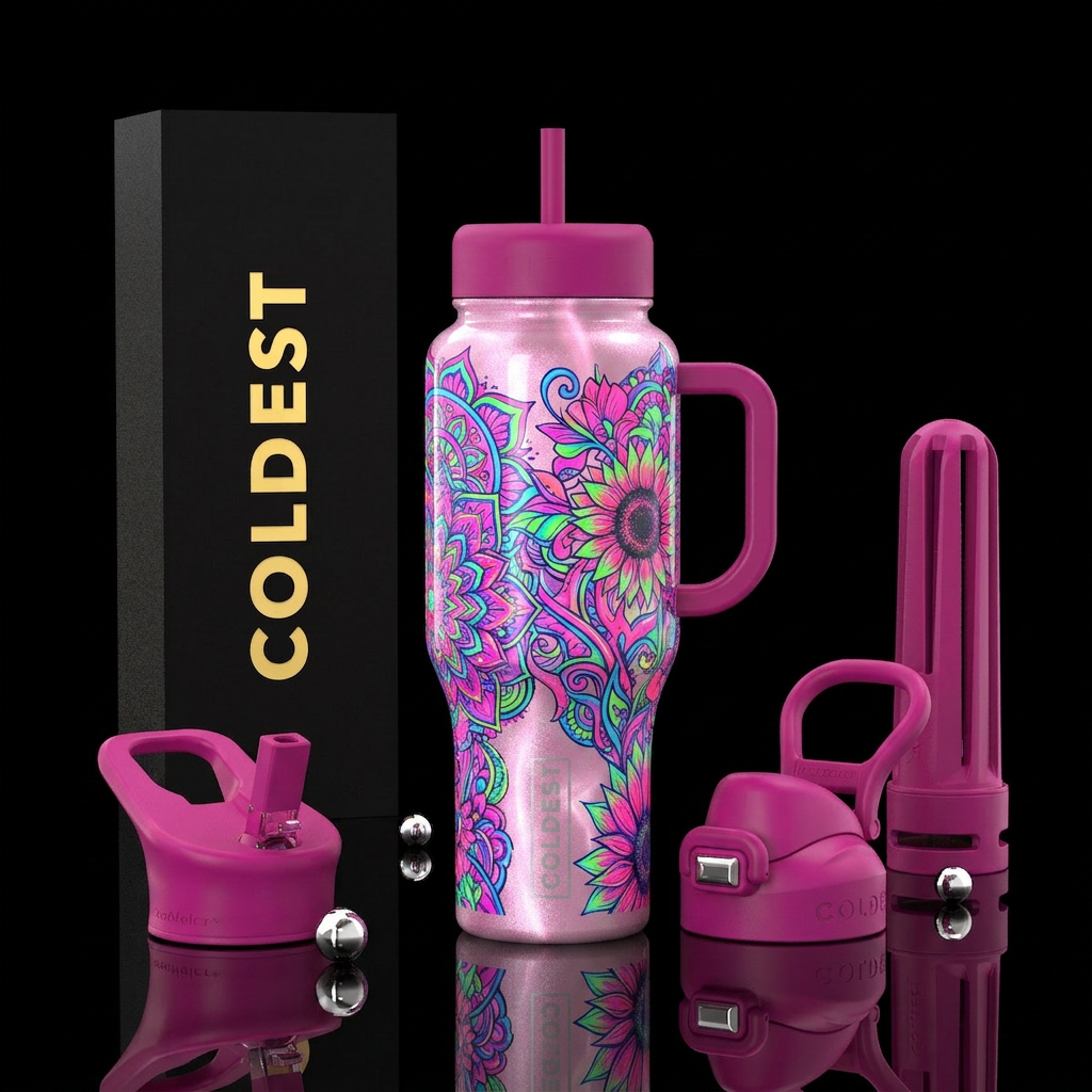 I’m in Love water bottle design