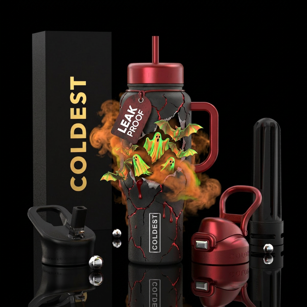 Run, run now! water bottle design