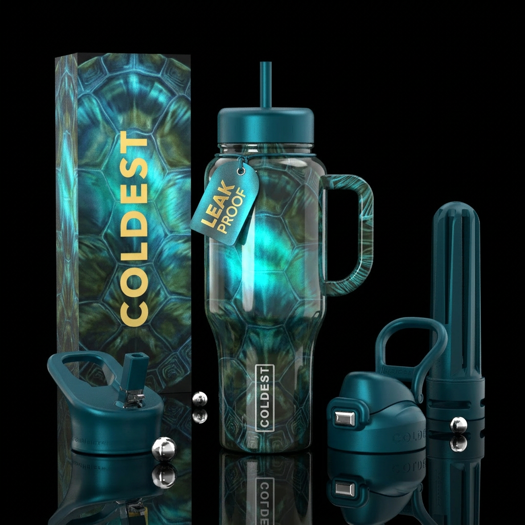 Great tortise water bottle design